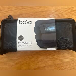 Bala Bangles Wrist & Ankle Weights Set 1lb - 2lb Wearable Fitness Pilates Yoga